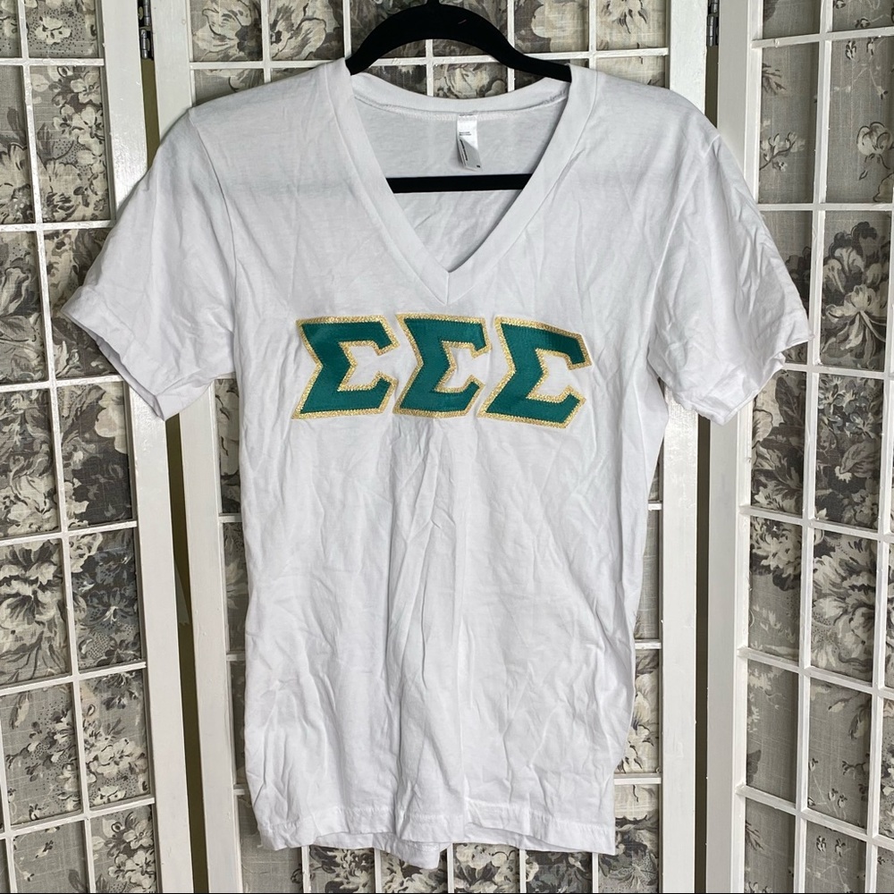 Tri Sigma Stitched Shirt